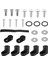 Siyah Araba Arka Bagaj Spoiler Kanat Yükseltici Kaldırma Uzatma Kiti Ford Focus St Hatchback 4dr 2013-2019 -Rs 2016-2019 (Yurt Dışından) 2