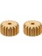 2 Adet Metal Motor Dişli K989-2033 Wltoys K969 K979 K989 K999 P929 P939 1/28 Rc Araba Yedek Parça Aksesuarları (Yurt Dışından) 1