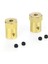 4 Adet 5mm Ila 12MM Pirinç Birleştirici Tekerlek Göbeği Altıgen Adaptör Wpl B14 B16 C14 C24 Mn D90 D91 MN99S Rc Araba Yükseltme Parçaları (Yurt Dışından) 5