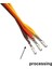 5 Adet Jr/futaba Stil Servo 1 Ila 2 Y Kablo Demeti Kablo Splitter Kablo Erkek Kadın Uzatma Kurşun Tel Rc Modelleri Için 7 cm (Yurt Dışından) 4