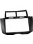 Araba Radyo Fasya Trim Kiti, 2 Din Dash Panel DVD Çerçeve Kurulum Kiti Toyota Yaris Vitz Platz 2005 2006 2007 2008-2011 (Yurt Dışından) 3
