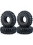 4 Adet 137MM 2.2 Kauçuk Lastikler Tekerlek Lastikleri 1/10 Rc Paletli Araba Eksenel Wraith SCX10 Capra Traxxas Trx4 Trx6 D90 (Yurt Dışından) 1