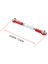 Yükseltme Metal Çekme Çubuğu Bağlantı Çubuğu Taban Braketi Wpl B1 B14 B24 C14 C24 1/16 Rc Araba Yedek Parça Aksesuarları, Kırmızı (Yurt Dışından) 3