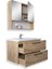 Batum 65 Cm Mdf Banyo Dolabı Seti 2