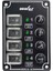 Marine 4 Anahtarlı Switch Panei Dik 12-24v Kontrol Paneli 1