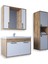 Lizbon 80 Cm Mdf Banyo Dolabı Seti 1