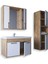 Lizbon 80 Cm Mdf Banyo Dolabı Seti 2