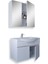 Kahire 80 Cm Mdf Banyo Dolabı Seti 2