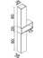Madrid Mdf Banyo Boy Dolabı 3