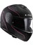 Strobe 2 Lux Mat Siyah - Pembe Kask 3