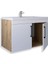 Yalova 80 cm Mdf Banyo Lavabolu Alt Dolap 2