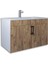 Prag 80 cm Mdf Banyo Lavabolu Alt Dolap 1