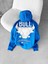 Abluka Online Oversize Bull Baskılı Hoodie Mavi 2