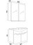 Meksika 65CM Mdf Banyo Dolabı Seti 4