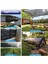 Xhhdqes Seradaki Bitkiler Için 50% Gölge Kumaş Siyah Güneş Örgü Net Bantlı Kenar Grometler 5ft x 10FT (Yurt Dışından) 4