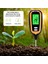 Yıeryı 4 In 1 Toprak Ph Ölçer Toprak Nemi Ölçer Sıcaklık Güneş Işığı Test Cihazı Bahçe Çiftliği Çim Için LCD Ekran (Yurt Dışından) 4
