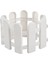 1 Adet 50X13 cm Beyaz Plastik Ağaç Çit Avlu Kapalı Bahçe Çiti (Yurt Dışından) 1