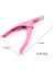 13*7.8 cm U Şekilli Yanlış Akrilik Ipuçları Makas Düzeltici Kırmızı/pembe Yuvarlak/kare Shapemake Manikür Araçları Tırnak Makası Kesici (Yurt Dışından) 5