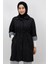 Bycoolest Butik 9005 Bycoolest Butik Orta Boy Bondit Kumaş Trençkot 1