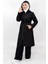 Bycoolest Butik 9001 Bycoolest Butik Bondit Kumaş Uzun Boy Trençkot 4
