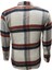 Y00806 Erkek Ekose Kareli Peluş Gömlek - Y00806 - Kahverengi - ST00806-KAHVERENGI-S 2