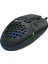 Lenovo Lecoo MS105 Kablolu RGB LED Aydınlatmalı 3200DPI 6 Tuşlu Gaming Mouse Siyah 10