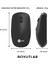 Lenovo Lecoo WS203 Kablosuz 2400DPI 4 Tuşlu Optik Mouse Siyah 7