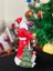 Fenerli Mumluk Noel Baba Yılbaşı Yeni Yıl Heykel Dekorasyon Biblo 4