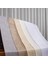 Taç Balık Sırtı Desen 1/2,5 Normal Pile Tül Perde Tek Kanat - Ekru - Vizon 100 x 250 cm 4