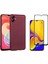 Samsung Galaxy A04E ile Uyumlu Telefon Kılıfı ve 5d Tam Kaplayan Cam Ekran Koruyucu 1
