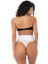 Kadın Siyah Renk Normal Bel String Korse Dikişsiz Fit Toparlayıcı Popo Külot Women 5