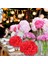 8 "(20 Cm) Düğün Süslemeleri Yapay Gül Ipek Çiçek Topu Centerpieces Nane Dekoratif Asılı Çiçek Topu Şarap (Kırmızı) (Yurt Dışından) 1