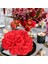8 "(20 Cm) Düğün Süslemeleri Yapay Gül Ipek Çiçek Topu Centerpieces Nane Dekoratif Asılı Çiçek Topu Şarap (Kırmızı) (Yurt Dışından) 5