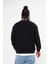 Erkek Sıfır Yaka Oversize 3 Iplik Sweatshirt 4