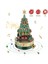 Noel Ağacı Tuğla Müzik Kutusu, Noel Ağacı Müzik Kutusu, Dıy Noel Ağacı Yapı Taşı Müzik Kutusu (Yurt Dışından) 4