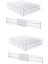 Çekmece Bölücüler 16 Paket, Ayarlanabilir 3,2 Inç Yüksek 11-20,6 Inçten Genişletilebilir Mutfak Çekmecesi Düzenleyici, Şeffaf Plastik (Yurt Dışından) 2