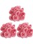 60 Adet Yapay Gül Çiçek Baş Corolla Dıy Düğün Dekorasyon Çapı 65MM - Pembe (Yurt Dışından) 2