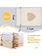 Çuval Bezi Çanta, 80 Paket 4x5.5 Inç Ipli Kalp Çuval Bezi Hediye Çantası Şeker Torbalar Keten Cepler Sevgililer Günü Noel Için (Yurt Dışından) 4