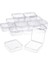 32 Paket Şeffaf Plastik Boncuk Saklama Kapları Küçük Öğeler Için Menteşeli Kapaklı Kutu, Elmas, Boncuk (2.2X2.2X0.79IN) (Yurt Dışından) 1