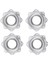 4x Lazy Susan Rulmanlı Metal Döner Plaka - 72 x 72 x 9 mm (Yurt Dışından) 1