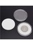 120 Adet 46MM Para Kutuları Kapsül Tutucu Uygulamalı Şeffaf Plastik Yuvarlak Saklama Kutusu (Yurt Dışından) 3