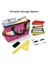 Masaüstü Dosya Klasörü Tote ve Stok Organize, Ofis Masası Organize Günlük Kullanım Için Sanat Organizatör Depolama Tote Çanta, Gül Pembe (Yurt Dışından) 5