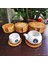 6 Parçalı Set Rattan Çay Altlığı Çay Töreni Pot Tutucu Rattan Kase Pedi Pot Pedi Pot Pedi Isı Yalıtım Pedi (Yurt Dışından) 3