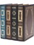 2x Yanlış Kitap Kutusu Vintage Depolama Sahne Kitap Takı Depolama Ambalaj Çalışma Kitabı Süsler Ahşap (Yurt Dışından) 4