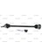18565 18565 Aks Komple Ön Golf Iv 97-05 Bora 98-05 Sağ Agr-Ahf-Alh 1.9tdı 822MM 1