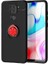 Xiaomi Redmi Note 9 Kılıf Ravel Yüzüklü Standlı Silikon Kapak 1
