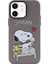 Apple iPhone 12 Kılıf Prada Desenli Silikon Kapak 1