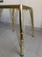 Metal, 40 cm Gold Kaplama Sandalye Ayağı (2 Adet) 3