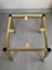Metal, 40 cm Gold Kaplama Sandalye Ayağı (2 Adet) 5