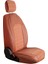 Fiat Egea Cross Uyumlu Deri Oto Koltuk Kılıfı Ön-Arka Tam Set Aysa Series (Tarçın) 4